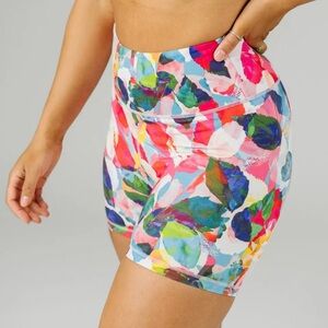 Floral Zyia new light n tights shorts
